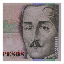 P#451h 2000 Pesos 2004 SOB Colômbia América