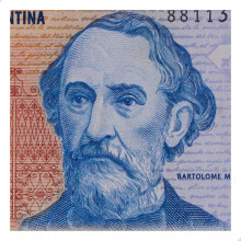 P#353a.2 5 Pesos 2003-2004 MBC Argentina América