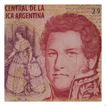 P#355a.2 20 Pesos 2003 BC Argentina América