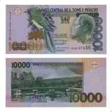 P#66c 10000 Dobras 2004 São Tomé e Príncipe África