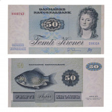 P#50j 50 Kroner 1993 Dinamarca Europa