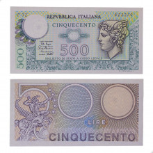 P#94a 500 Lire 1979 Itália Europa