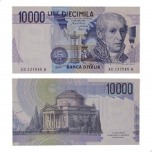 P#112b.2 10000 Lire 1984 Itália Europa
