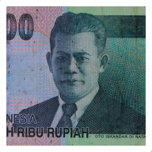 P#144f 20000 Rupiah 2009 MBC Indonésia Ásia