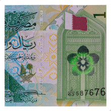 P#New 1 Riyal 2020 FE Qatar Ásia