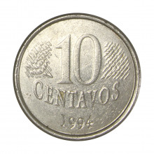 10 Centavos 1994 MBC Data Vazada