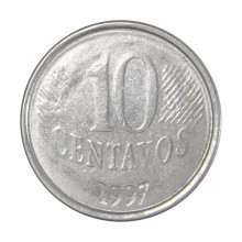 10 Centavos 1997 BC Data Vazada
