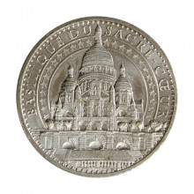 Medalha Turística N#73279 Basílica do Sacré Paris França Europa