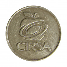 Ficha N#153645 25 Centavos Espanha Europa Jogo Cirsa