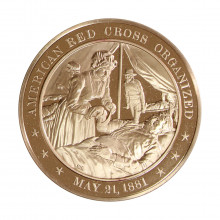 Medalha Organização da Cruz Vermelha Americana 1881