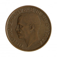 Km#60 10 Centésimos 1921 R (Roma) MBC+ Itália Europa Bronze 22.5(mm) 5.34(gr)