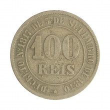 V-002 100 Réis 1871 BC/MBC