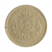 V-015 100 Réis 1885 MBC