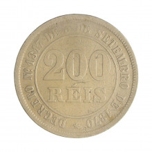 V-017 200 Réis 1874 BC/MBC
