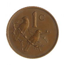 Km#82 1 Cent 1971 MBC África do Sul África Bronze 19.05(mm) 3(gr)