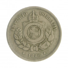 V-028 100 Réis 1886 BC/MBC