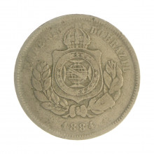 V-024 200 Réis 1884 BC/MBC