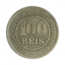 V-031a 100 Réis 1889 BC/MBC