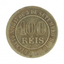 V-030 100 Réis 1888 BC/MBC