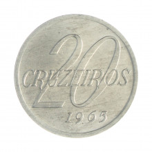 V-285 20 Cruzeiros 1965 Batida Fraca 