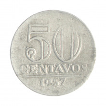 V-269 50 Centavos 1957 MBC "Zero"