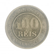 V-036 100 Réis 1889 MBC