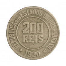 V-092 200 Réis 1920 BC/MBC