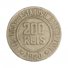 V-092 200 Réis 1920 BC/MBC