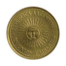 Km#109 5 Centavos 1992 SOB Argentina América Bronze Alumínio 17.2(mm) 2.02(gr)