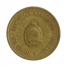 Km#107 10 Centavos 1994 MBC Argentina América Bronze Alumínio 18.2(mm) 2.25(gr)