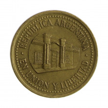 Km#111.1 50 Centavos 1993 MBC Argentina América Bronze Alumínio 25.2(mm) 5.8(gr)