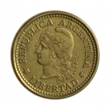 Km#68 50 Centavos 1971 MBC Argentina América Bronze Alumínio 20.5(mm) 4.35(gr)