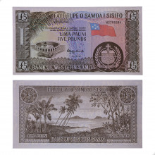 P#15cS 5 Pounds 2020 FE Samoa Oceania