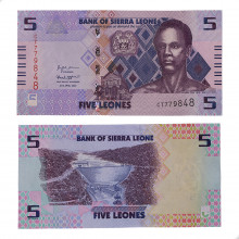 P#New 5 Leones 2022 FE Serra Leoa África