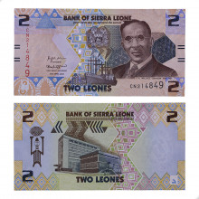 P#35 2 Leones 2022 FE Serra Leoa África