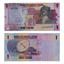P#34 1 Leone 2022 FE Serra Leoa África