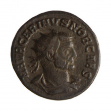 Império Romano Carimus 282/283 Antonimianus Ae 21mm - Coh 19 A/M. Aur. Carinus Mob Caes Clementina Temp. Escassa VF/F