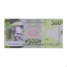 P#New 500 Francs 2022 FE Guine África