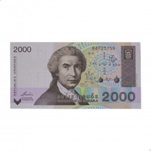 P#23a 2 000 Dinara 1992 FE Croácia Europa