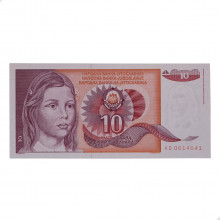 P#103 10 Dinara 1990 FE Iugoslávia Europa