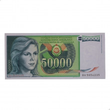 P#96 50 000 Dinara 1988 FE Iugoslávia Europa