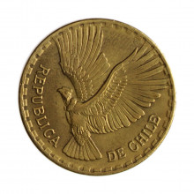 Km#191 10 Centésimos 1967 SO MBC Chile América Bronze de alumínio 27.17(mm) 8(gr)