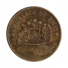 Km#226.2 100 Pesos  2000 SO MBC Chile  América  Bronze de alumínio 27(mm) 9(gr)