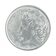 Moeda v-317 50 Centavos 1979 SOB  Aço Inox Ø27mm 6,6gr.
