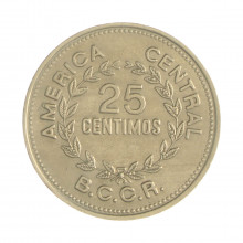Km#188.1 25 Céntimos 1978 MBC+ Costa Rica  América  Cupro-Níquel  23(mm) 3.4(gr)