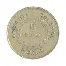 Km#184.2 5 Céntimos 1978 MBC Costa Rica  América  Cupro-Níquel  15(mm) 1(gr)