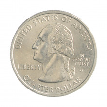 Quarter Dollar 2002 D MBC Louisiana