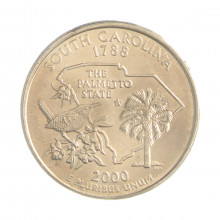 Quarter Dollar 2000 P SOB South Carolina  C/Pintas