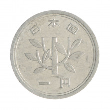 Km#74 1 Yen 1971 MBC Japão Ásia Alumínio 20(mm) 1(gr)