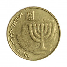 Km#158 10 Agorot 2003 MBC Israel Ásia Cobre-alumínio-níquel 22(mm) 4(gr)